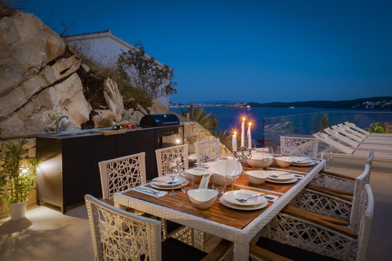 Villa Adria View With Heated Pool I Τρογκίρ Εξωτερικό φωτογραφία