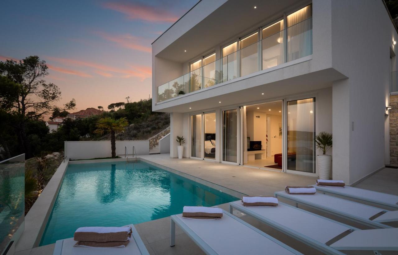 Villa Adria View With Heated Pool I Τρογκίρ Εξωτερικό φωτογραφία