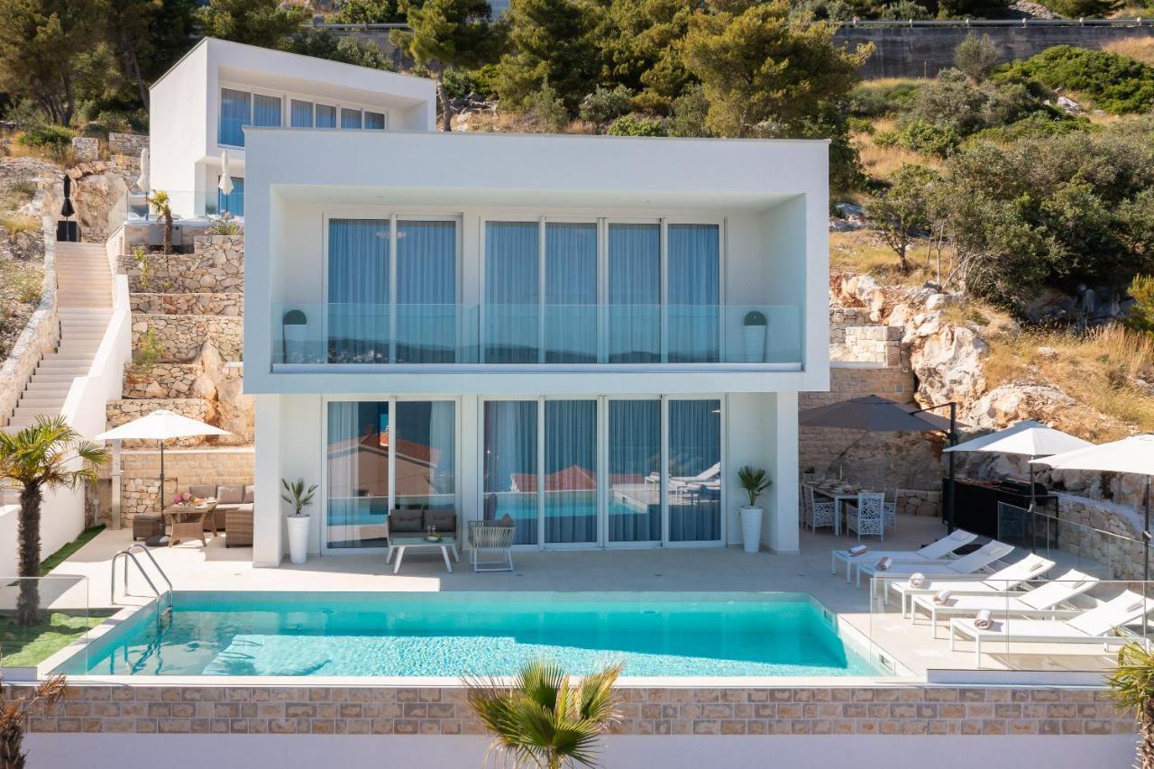 Villa Adria View With Heated Pool I Τρογκίρ Εξωτερικό φωτογραφία