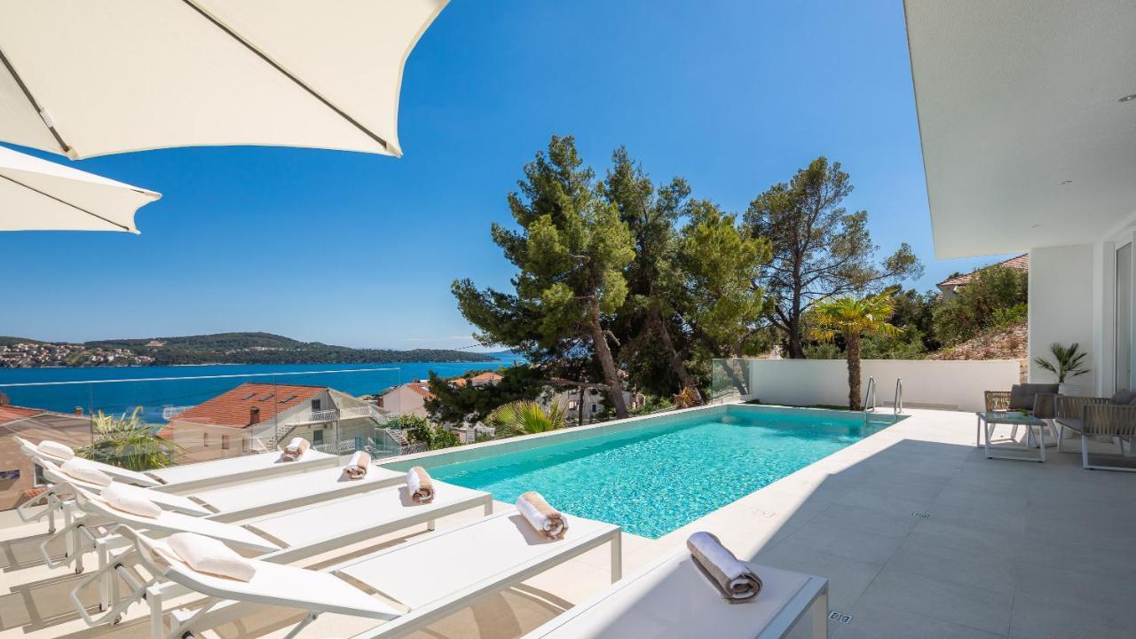 Villa Adria View With Heated Pool I Τρογκίρ Εξωτερικό φωτογραφία