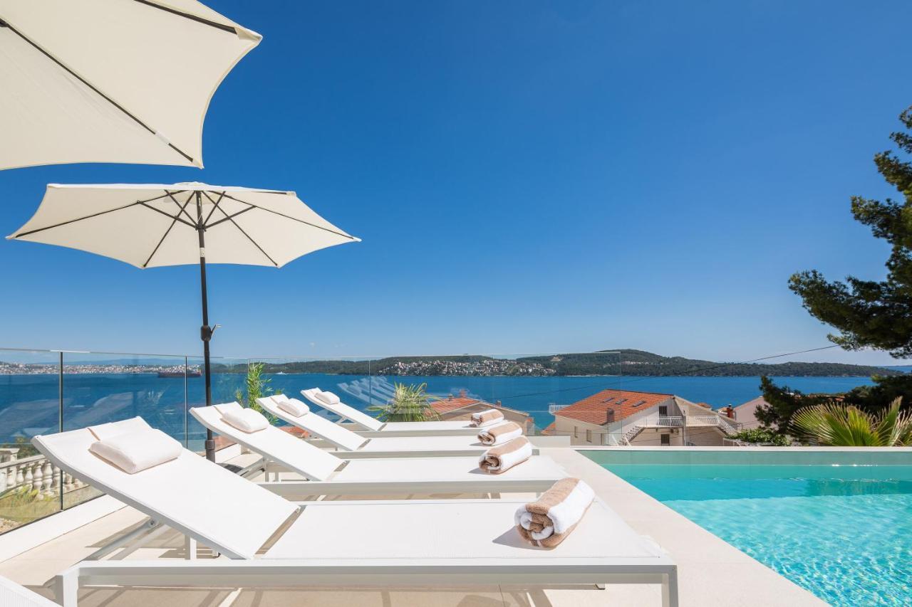 Villa Adria View With Heated Pool I Τρογκίρ Εξωτερικό φωτογραφία