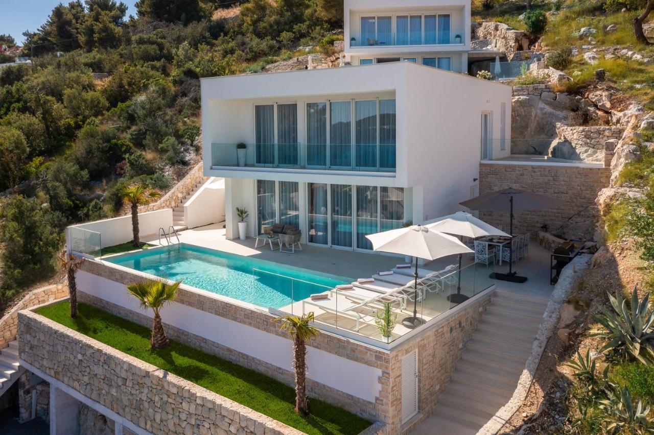 Villa Adria View With Heated Pool I Τρογκίρ Εξωτερικό φωτογραφία