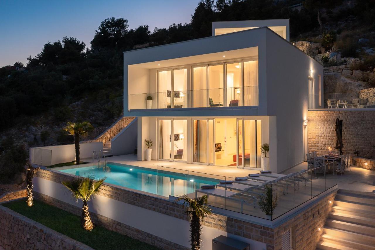 Villa Adria View With Heated Pool I Τρογκίρ Εξωτερικό φωτογραφία