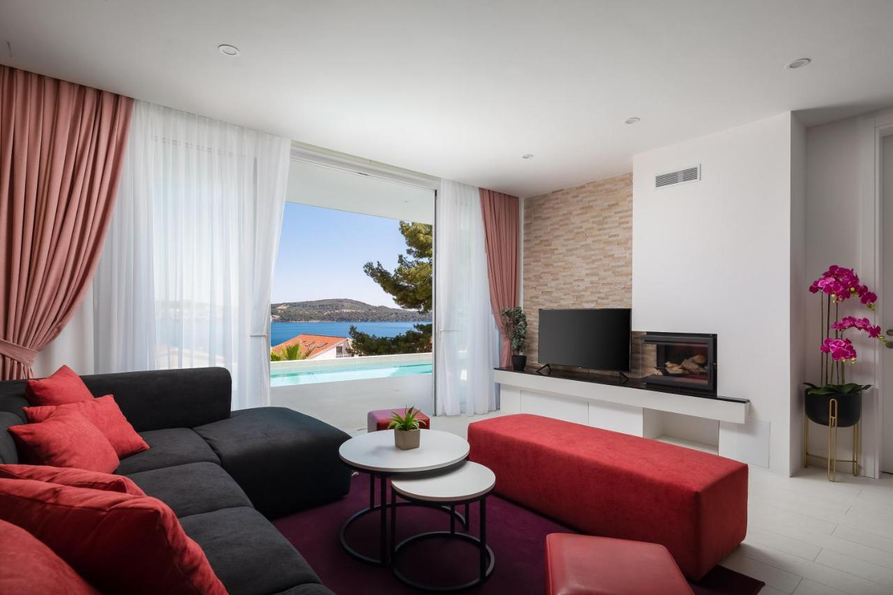 Villa Adria View With Heated Pool I Τρογκίρ Εξωτερικό φωτογραφία