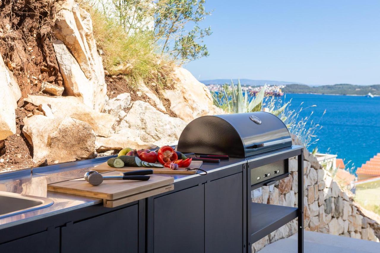 Villa Adria View With Heated Pool I Τρογκίρ Εξωτερικό φωτογραφία