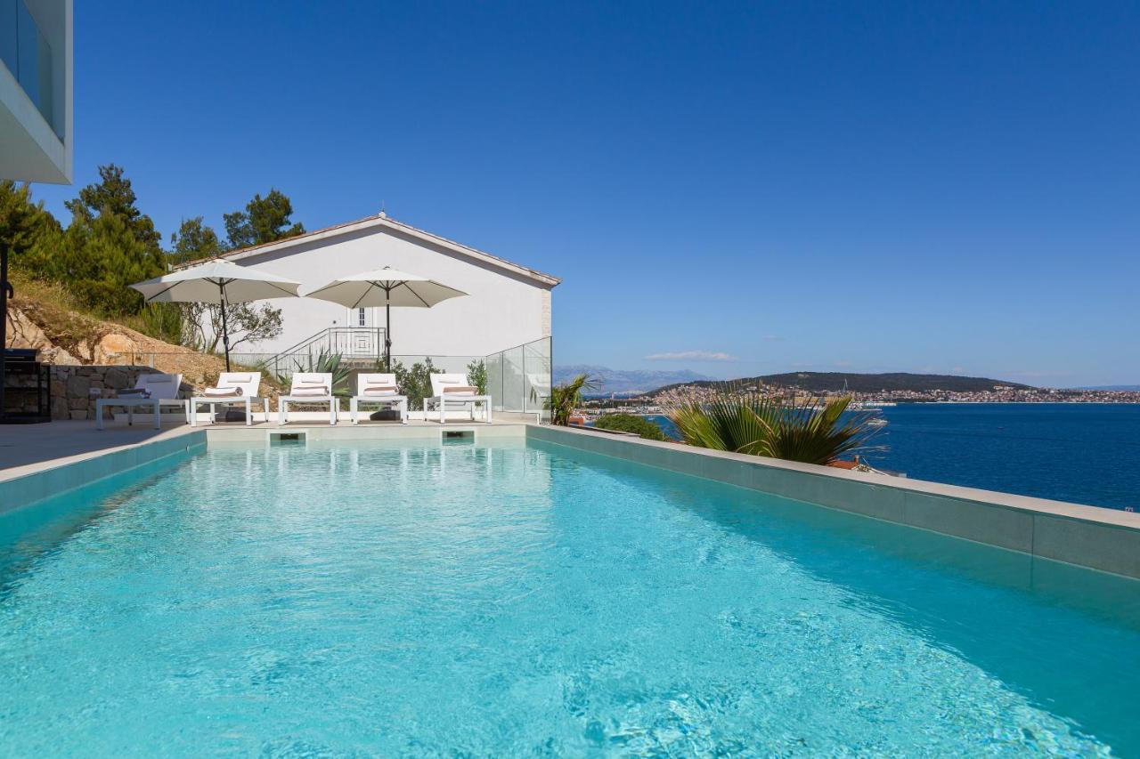 Villa Adria View With Heated Pool I Τρογκίρ Εξωτερικό φωτογραφία
