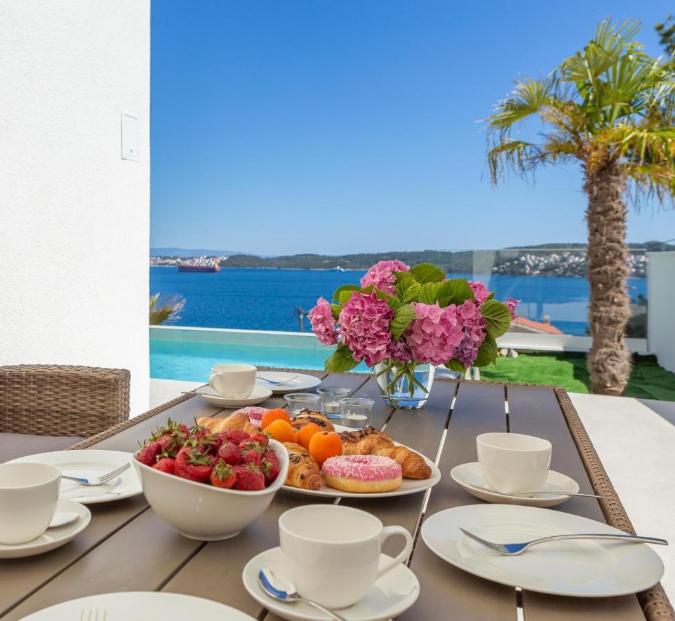 Villa Adria View With Heated Pool I Τρογκίρ Εξωτερικό φωτογραφία