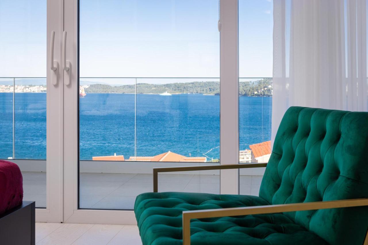 Villa Adria View With Heated Pool I Τρογκίρ Εξωτερικό φωτογραφία